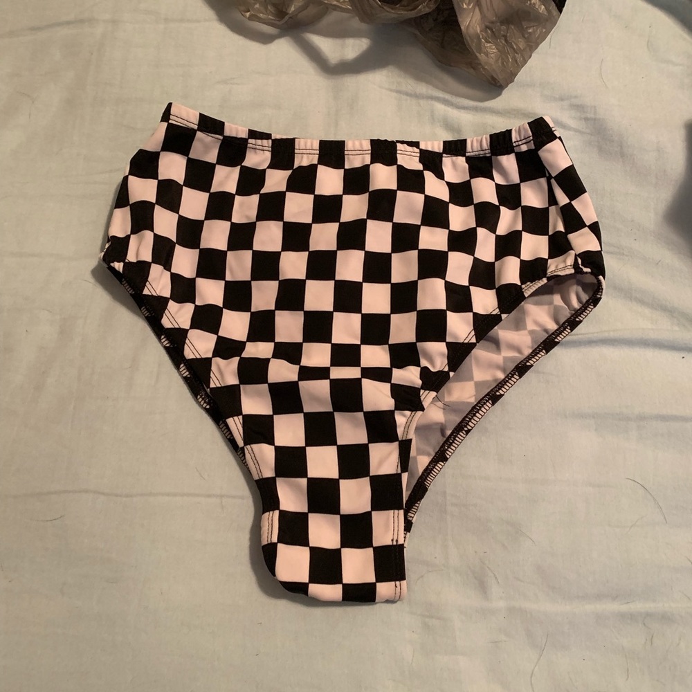 Checkered rave/festival bottoms